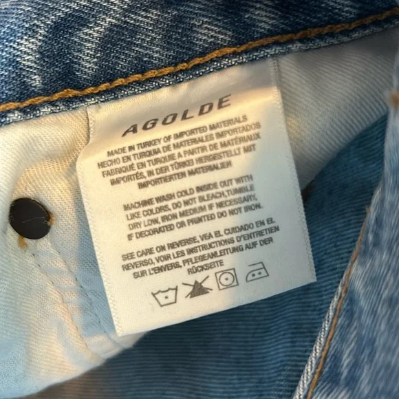 Agolde Riley Short - Picture 4 of 9